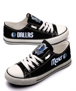 Dallas Mavericks Limited Fans Low Top Canvas Sneakers