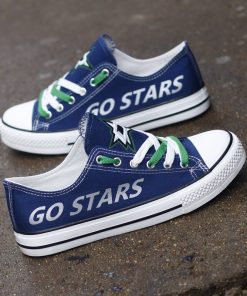 Dallas Stars Low Top Canvas Sneakers