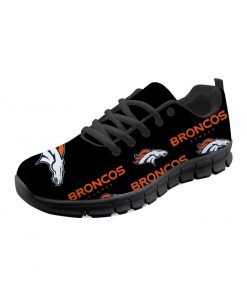 Denver Broncos Custom 3D Print Running Sneakers