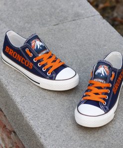 Denver Broncos Limited Low Top Canvas Sneakers