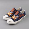 Detriot Tigers Limited Fans Low Top Canvas Sneakers