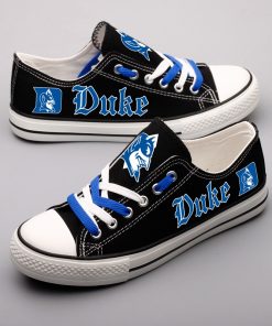 Duke Blue Devils Limited Low Top Canvas Sneakers