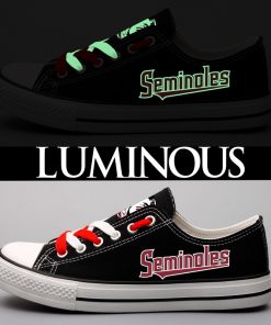 Florida State Seminoles Limited Luminous Low Top Canvas Sneakers