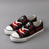 Georgia Bulldogs Limited Low Top Canvas Shoes Sport