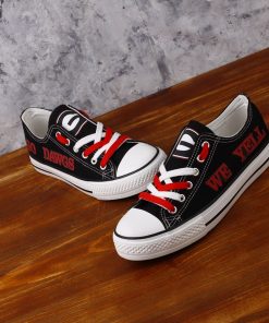 Georgia Bulldogs Limited Low Top Canvas Shoes Sport