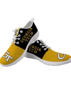 Georgia Tech Yellow Jackets Customize Low Top Sneakers College Students