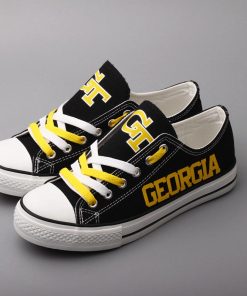 Georgia Tech Yellow Jackets Limited Low Top Canvas Sneakers