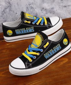 Golden State Warriors Limited Low Top Canvas Shoes Sport