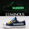 Golden State Warriors Limited Luminous Low Top Canvas Sneakers