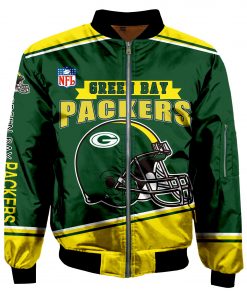 Green Bay Packers Fans Bomber Jacket Men Women
