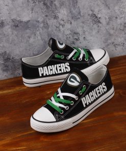 Green Bay Packers Limited Luminous Low Top Canvas Sneakers