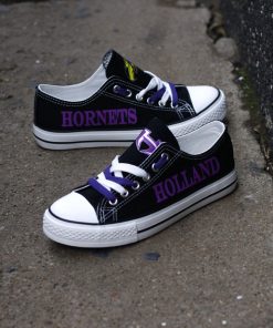 Holland Hornets Limited High School Students Low Top Canvas Sneakers
