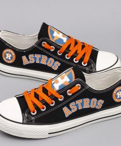 Houston Astros Limited Print Low Top Canvas Shoes Sport