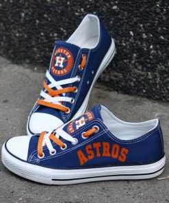 Houston Astros Limited Low Top Canvas Shoes Sport