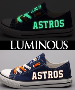 Astros Limited Luminous Low Top Canvas Shoes Sport