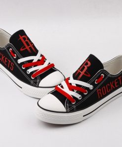 Houston Rockets Limited Low Top Canvas Sneakers