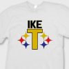 IKE T 24 IKE TAYLOR jersey T shirt Steelers Polamalu Tee Shirt
