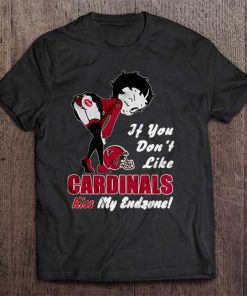 If You Don T Like Cardinals Kiss My Endzone Arizona Streetwear Harajuku 100 Cotton Men S