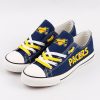Indiana Pacers Fans Low Top Canvas Sneakers