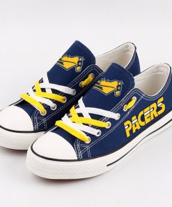 Indiana Pacers Fans Low Top Canvas Sneakers