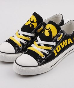 Iowa Hawkeyes Limited Low Top Canvas Sneakers