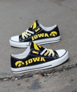 Iowa Hawkeyes Limited Low Top Canvas Sneakers