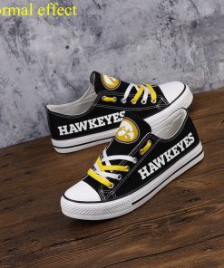 Iowa Hawkeyes Limited Luminous Low Top Canvas Shoes Sport