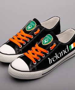 Ireland National Team Low Top Canvas Sneakers