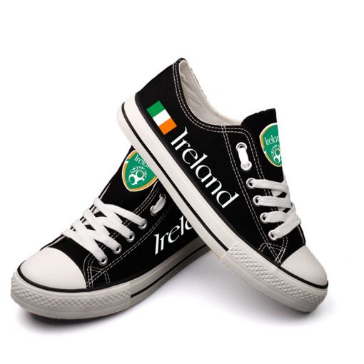 Ireland National Team Low Top Canvas Sneakers