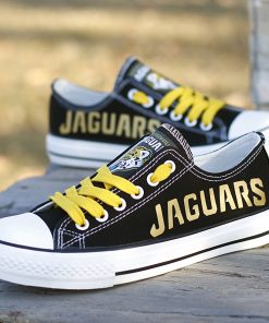 Jacksonville Jaguars Limited Low Top Canvas Sneakers