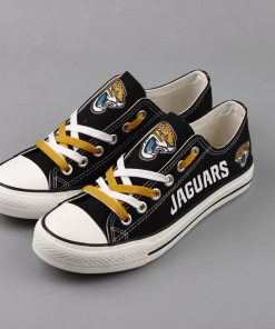 Jacksonville Jaguars Limited Low Top Canvas Shoes Sport