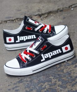 Japan National Team Low Top Canvas Sneakers