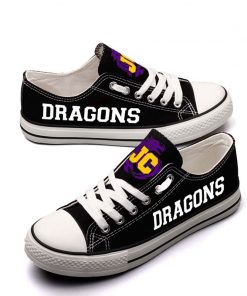 Junction City Dragons Limited High School Students Low Top Canvas Sneakers