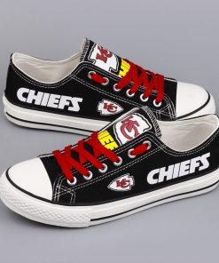 Kansas City Chiefs Limited Low Top Canvas Sneakers