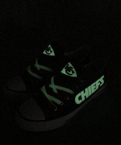 Kansas City Chiefs Limited Luminous Low Top Canvas Sneakers