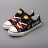 Kansas Jayhawks Limited Low Top Canvas Shoes Sport
