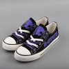 Kansas State Wildcats Limited Low Top Canvas Sneakers