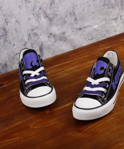 Kansas State Wildcats Limited Low Top Canvas Sneakers