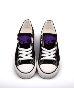 Kansas State Wildcats Limited Low Top Canvas Shoes Sport