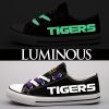 LSU Tigers Limited Print Luminous Low Top Canvas Sneakers