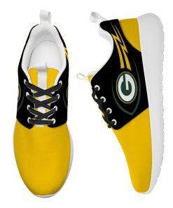London Style Breathable Men Women Running Shoes Custom Green Bay Packers
