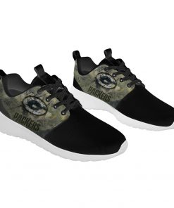 London Style Breathable Running Shoes Custom Green Bay Packers