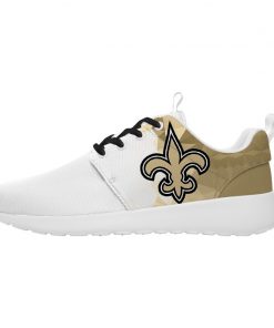 London Style Breathable Running Shoes Custom New Orleans Saints