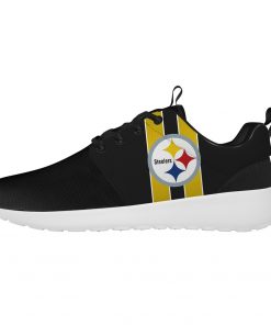 London Style Breathable Men Women Running Shoes Custom Pittsburgh Steelers