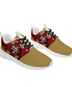 London Style Breathable Men Women Running Shoes Custom San Francisco 49ers