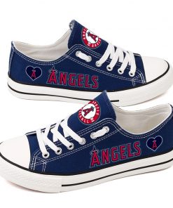 Los Angeles Angels Low Top Canvas Shoes Sport