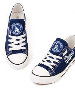 Los Angeles Dodgers Limited Print MLB Baseball Fans Low Top Canvas Shoes Sport Sneakers T DAC179L 1578404774452 1