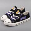 Los Angeles Lakers Low Top Canvas Sneakers