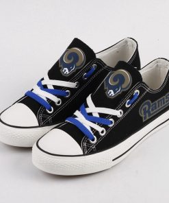 Rams Limited Low Top Canvas Sneakers