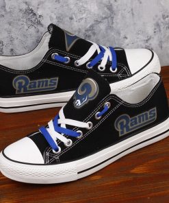 Rams Limited Low Top Canvas Sneakers